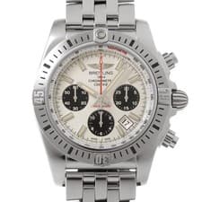 BREITLING Chronomat 44 Airborne AB01154G/G786 Ivory/black WATCH 718594