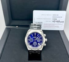 2024 Vacheron Constantin Overseas Blue Dial Chrono 5520V/210A-B148 Box Paper