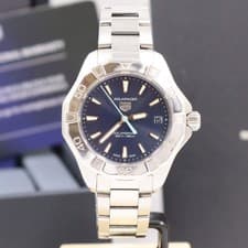 Tag Heuer ladies Aquracer Solargraph full set Tag warranty Jan 2030 RRP £2150