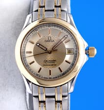 Mens Omega Seamaster 18K Gold & SS Automatic Chronometer watch - 2301.11