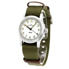 Hamilton Khaki Field Quartz Watch Green Band New from Japan