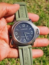 Panerai Luminor Titanium - PAM176 - Green Strap