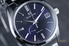 Grand Seiko Heritage Spring Drive Blue Dial Men's Automatic Watch B&P - SBGA439