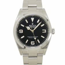 ROLEX Explorer 1 124270 Serial Random Automatic Black Dial Mens Watch 90321363