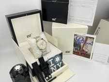Montblanc Timewalker Chronograph Date 7141 FullSet Box Papers Perfum XL Bracelet