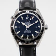 Omega Seamaster Planet Ocean 42mm Black Steel 29015081 Rubber Automatic