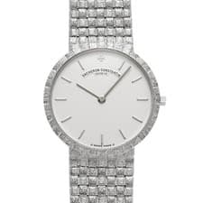 VACHERON CONSTANTIN Meshador Round 33093/206G-7 Silver WATCH 715278