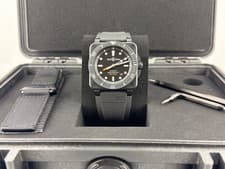 Bell & Ross BR 03-92 Diver 42mm Black Ceramic Black Dial Rubber Strap Box