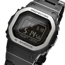 Casio G-SHOCK GMW-B5000MB-1JF Full Metal Bluetooth Solar Radio Black Watch