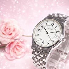 Good Condition Tiffany TIFFANY Classic Roman Date Watch TIFFANY,19559