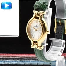 [EXC+5 w/Box] FENDI 640L  5 Colors Change Belts Chameleon Quartz Women's Watch