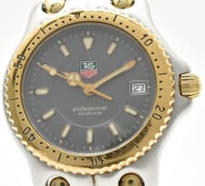 [Near MINT] TAG Heuer SEL S/el WG1220-K0 Date 200m Quartz Men's Watch From JAPAN