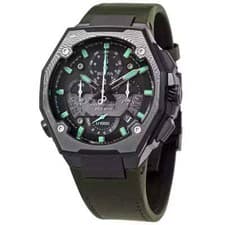 NEW BULOVA MAN'S PRECISIONIST X 262 kHz CHRONOGRAPH SPECIAL EDITION WATCH 98B355