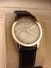 BALTIC MR01 Micro-Rotor Automatic Watch 36mm Silver Dial Small Seconds Dress