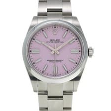 ROLEX Oyster Perpetual 41 134300 Random serial Candy pink mens Watches Mecha...