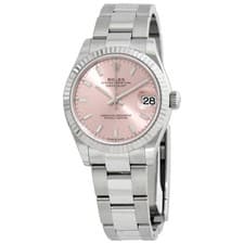 Rolex Datejust 31 Automatic Pink Dial Ladies Watch 278274PSO