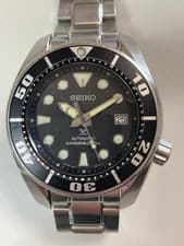 SEIKO SCUBA SBDC031 6R15-00G0 Diver 200m Black Dial Automatic 44ｍｍ wrist 17cm