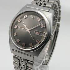 Vintage 1968 CITIZEN CRYSTAL SEVEN Rare Index 30 Jewels Automatic Japan #2175