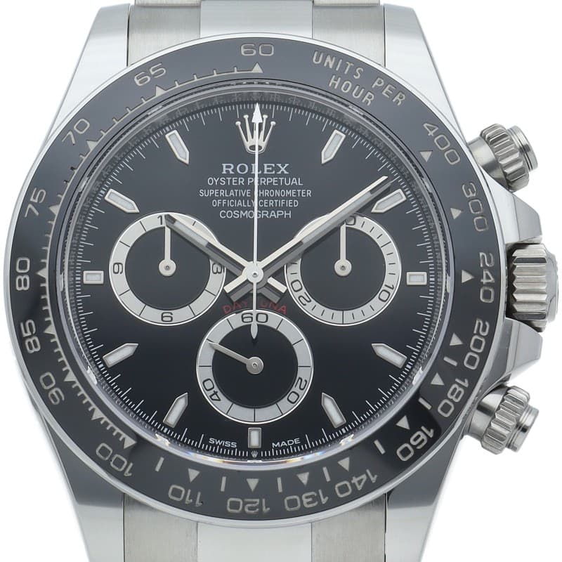 ROLEX Cosmograph Daytona Watch 126500LN Stainless Steel / ceramic mensWatch ...