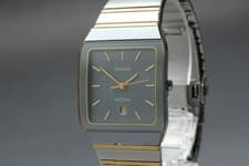 S size [Near MINT] Rado Diastar 152.0366.3 28mm Black Dial Quartz Unisex Watch