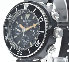 ［Exc+5 With Box］Seiko Prospex V175-0DZ0 Quartz Chronograph Watch From Japan