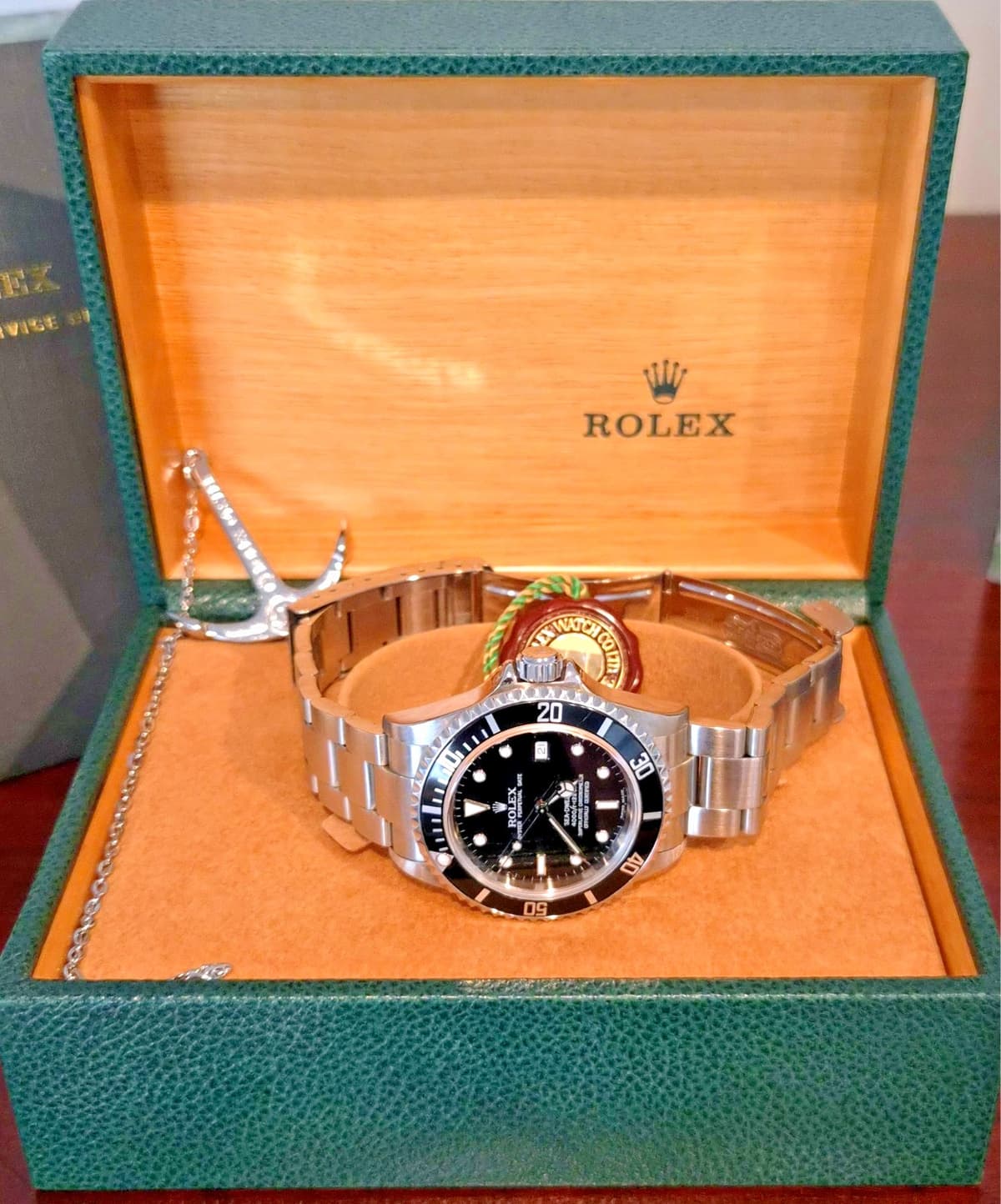 2004 Rolex Sea-Dweller Steel 16600 Black Dial 40mm Watch, Papers and Box!!!