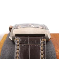 MINASE HiZ Five Windows VY03-K06B Automatic Gray Dial Leather Men's Watch