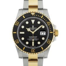 ROLEX Submariner Date 116613LN Black Men's Used Watch #41321
