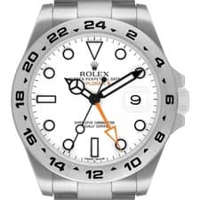 Rolex Explorer II 42 Polar White Dial Steel Mens Watch 216570