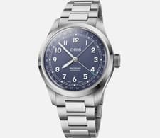 NEW.Oris Big Crown Pointer Date 40mm Purple Dial Watch 01 754 7798 4068-07 8 20