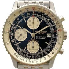 Breitling Navitimer Fighters A13330 Black Stainless Steel Automatic Men's Watch