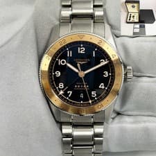 2025 Longines Spirit Zulu Time 1925 L3.803.5.53.6 39MM Black Two-Tone Rg B/p