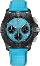 Breitling Avenger B01 42mm Night Mission Turquoise Dial Mens Watch SB0146101L1X1