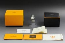 Full Set N MINT SEIKO CREDOR SIGNO 4J85-0A20 Silver Dial Qz Ladies Watch JAPAN