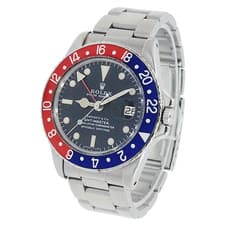 1965 Rolex 40mm GMT Master Vintage Tiffany & Co. Watch with Pepsi Bezel. (1675)