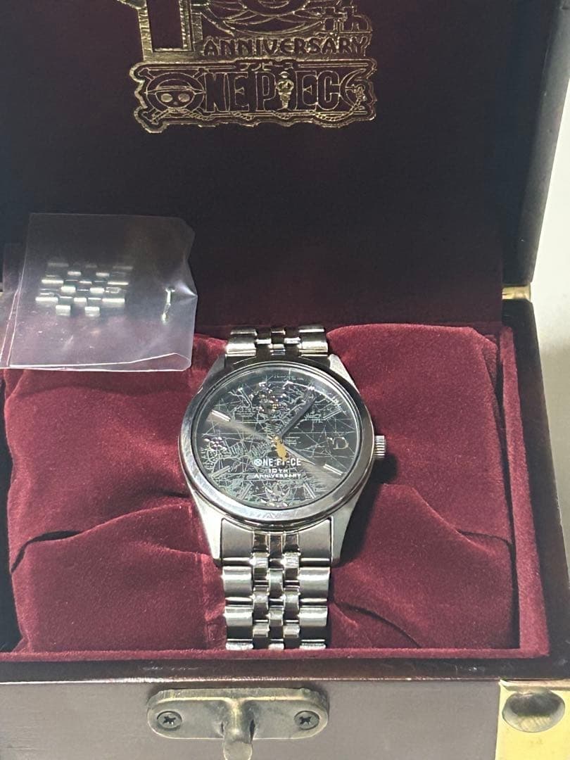 One Piece 10th Anniversary Watch Limited edition quartz watch anime anniversary