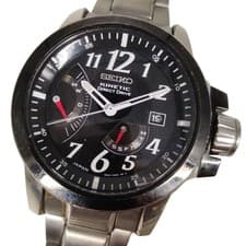 Seiko 5D44-0AC0 Brightz Phoenix Kinetic Direct Drive Watch Used From Japan