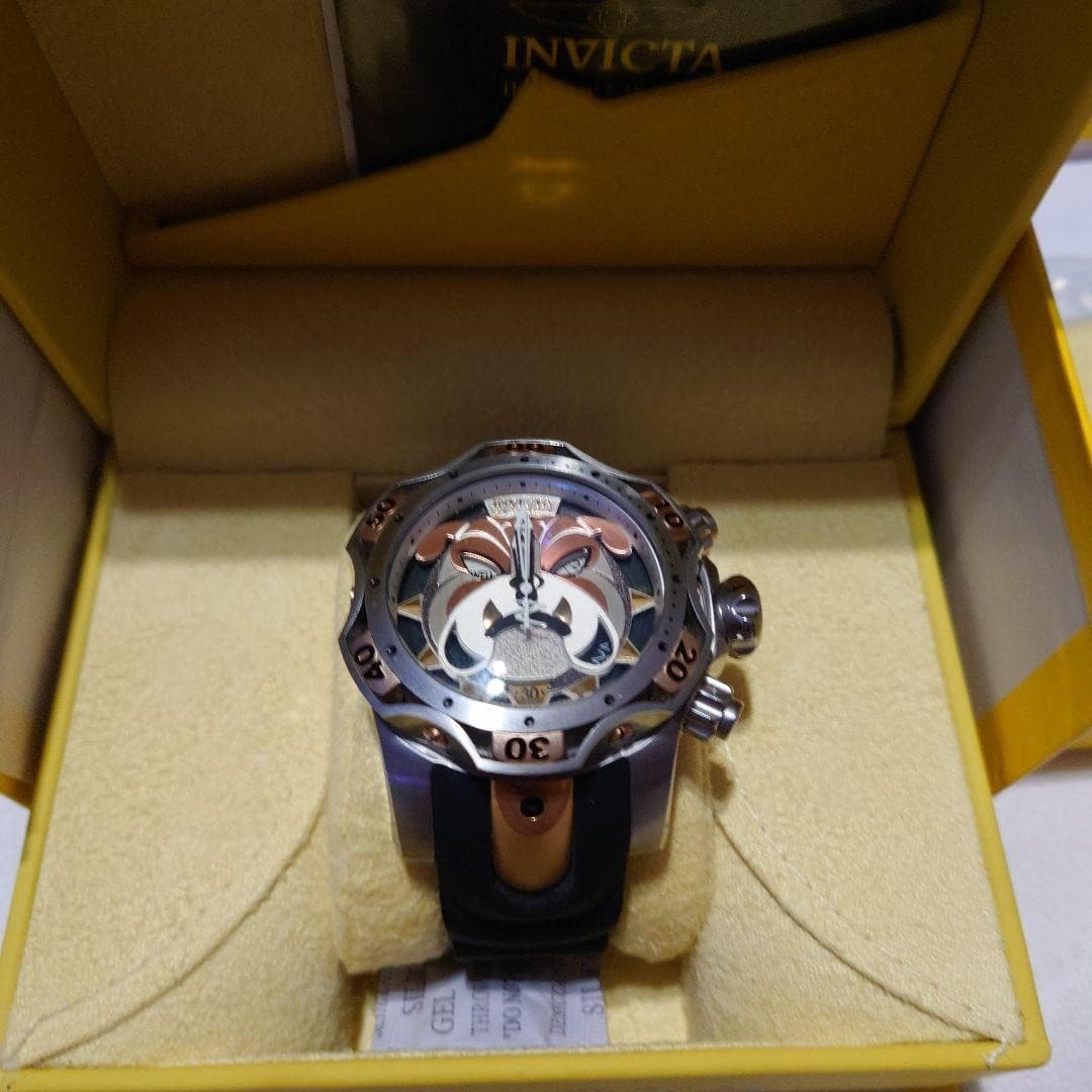 Invicta Reserve Bulldog 52mm Rose Gold Swiss Chronograph Men's Watch