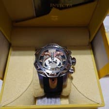 Invicta Reserve Bulldog 52mm Rose Gold Swiss Chronograph Men's Watch
