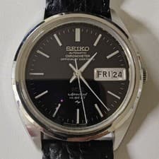 Vintage 1971 King Seiko Special Chronometer 5246-6000 Hi-Beat Black AT NoBox