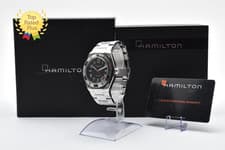 [ w/Box ] HAMILTON Khaki Navy Sub H786150 Black Dia lAutomatic Men's Watch JAPAN