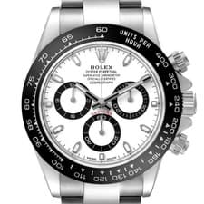Rolex Daytona Steel White Panda Dial Ceramic Bezel Mens Watch 116500LN Box Card