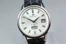 [Near MINT] Vintage Seikomatic Weekdater 33 Jewels AT J13080 Men's From JAPAN