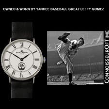 1983 Vintage 50TH MLB All-Star Baume & Mercier - OWNED BY LEFTY GOMEZ & WORN