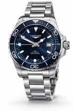 Longines HydroConquest GMT L3.790.4.96.6 Blue Dial Swiss Auto | Brand New
