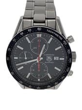 TAG HEUER V2014 Carrera Chronograph Auto Black Dial Watch JAPAN