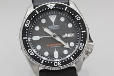 *Made in JAPAN* SEIKO Diver's 200m 7S26-0020 Black Boy Automatic Men's Watch