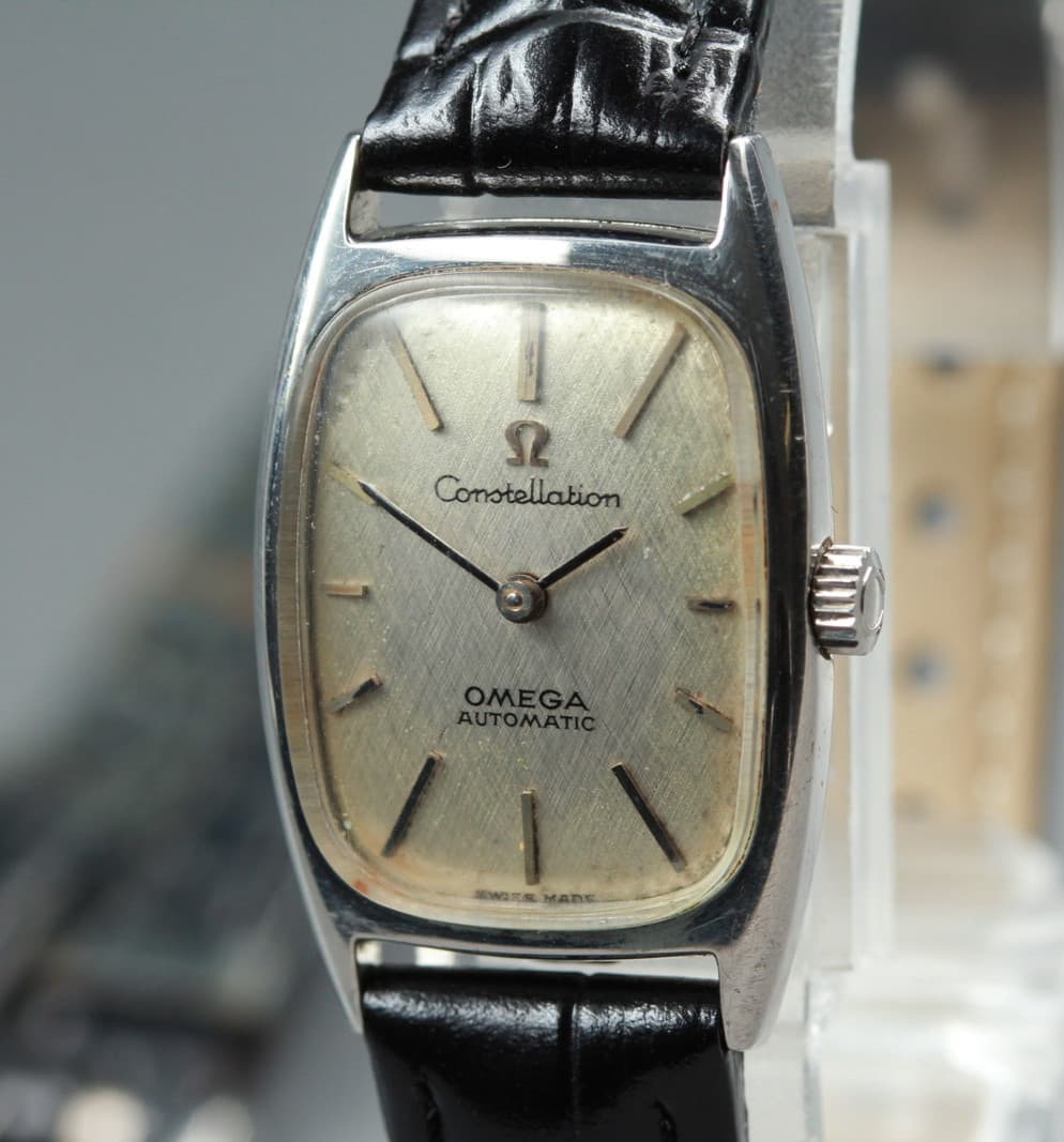 1969 OMEGA Constellation 19mm 551.029 Automatic Silver Women's Vintage Exc+5