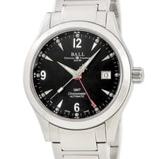 BALLWATCH BALL WATCH Engineer II Ohio GMT GM1032C-S2CJ-BK Black Date 2 Time