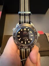 OMEGA Seamaster NTTD James Bond 007 Mechanical Watch No Time to Die